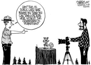 Hey! This is public land | Cartoon for Sept. 29