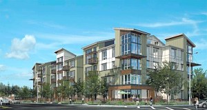 An artist's rendering of The Spencer 68.