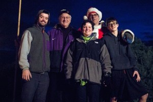 Three generations of Kelly's work at the 2 Brother's Tree Lot on Highway 522 in Kenmore near Tully's. From left