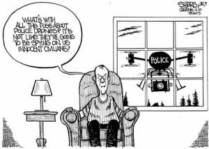 What is all the fuss with police drones? | Cartoon for Feb. 11