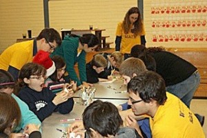 The University of Washington (UW) and Lockwood Elementary School partnered to hold the fourth annual math and science fair for students in grades 3–6 at Lockwood on Dec. 10.