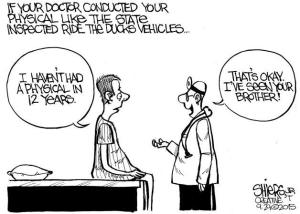 I haven't had a physical in 12 years | Cartoon for Oct. 3