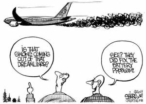 See? They did fix the battery problem | Cartoon for March 20