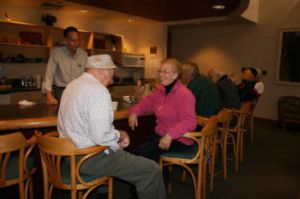 Malka Fricks says one benefit of the Northshore Senior Center is the social outlet it provides for the elderly. Here