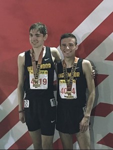 Gavin Parpart and Nick Laccinole combined to sweep both heats of the 3