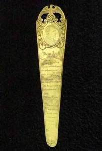 Adolf Hitler’s bookmark