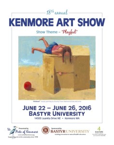 Kenmore Art Show poster. - Contributed art