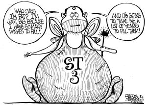 Who says I am fat? | Cartoon for June 6 - Frank Shiers