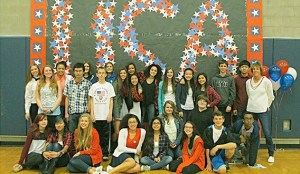 Kenmore Junior High School students created a special Veterans Day banner to honor veterans and the city of Kenmore has chosen to put it on display at Kenmore City Hall Nov. 10-17.
