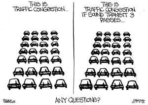 This is traffic congestion | Cartoon for Oct. 5 - Frank Shiers