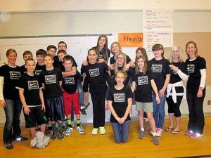 These kids were on the Hollywood Hill Northshore Elementary Math Olympiad (NEMO) team.