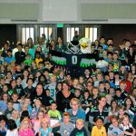 Blitz surprises students at Heritage Christian Academy in Bothell