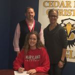Cedar Park’s Sam Drechsel signs to play for Maryland volleyball