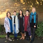 Members of the Se-lyn Boutique team pose for a picture. The store opens Dec. 3 on Main Street in Bothell. Contributed photo