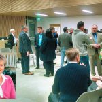 A open house for the six city manager candidates is held Nov. 18 at Bothell City Hall. Jennifer Phillips (inset, contributed photo) has been chosen as the new city manager for Bothell. CATHERINE KRUMMEY / Bothell Reporter