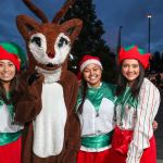 Local &ldquo;elves&rdquo; and Rudolph played during the Kenmore Christmas Tree Festival. Heston Photography