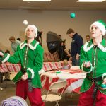 &ldquo;Elves&rdquo; entertain Kenmore residents during the Kenmore Tree Lighting Festival. Heston Photography