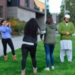 University of Washington Bothell students collaborate on a video project for their &ldquo;Arts in Context: Contemporary Muslim Artists&rdquo; course. IVAN CHUNG / Contributed photo