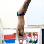 Bothell High senior Jeffrey Goong competes during a meet earlier in the 2016-17 season. Goong won his second consecutive conference title on Saturday. Contributed photo