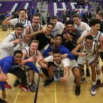 Bothell poses with the tournament championship trophy after beating Skylien on Thursday at Lake Washington High School. JOHN WILLIAM HOWARD/Bothell-Kenmore Reporter