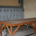 The locker room in the basement of the St. Edward Seminary was featured in a tour of the property on Feb. 11. CATHERINE KRUMMEY / Kenmore Reporter