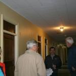 Open house attendees walk through the third-floor hallway during a tour of the St. Edward Seminary on Feb. 11. CATHERINE KRUMMEY / Kenmore Reporter