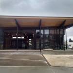 Kenmore&rsquo;s Hangar Building is on the corner of 68th Avenue NE and NE 181st Street. It will be open to the public in May or June. CATHERINE KRUMMEY/Kenmore Reporter