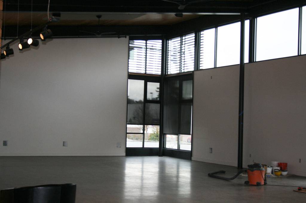 The southeast corner of the Kenmore Hangar Building will be occupied by Diva Espresso. CATHERINE KRUMMEY / Kenmore Reporter