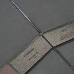 The Kenmore Town Square includes bricks with coordinates of cities named Kenmore around the world. CATHERINE KRUMMEY / Kenmore Reporter