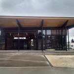 Kenmore&rsquo;s Hangar Building is on the corner of 68th Avenue NE and NE 181st Street. It will be open to the public in May or June. CATHERINE KRUMMEY/Kenmore Reporter