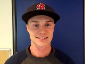 Shaun Scott, staff photo                                Inglemoor 2016 graduate Grant Harris is the Bellevue Bulldogs college baseball team&rsquo;s leadoff man during the 2017 season on the diamond.