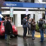 This piece by Bothell artist Jannelle Loewen will be featured in the &ldquo;Protest Art&rdquo; show at Tsuga Fine Art and Cascadia College this month. Submitted art                                Constituents gather outside of Rep. Suzan DelBene&rsquo;s Bothell office on March 24 to support the congresswoman&rsquo;s stance on preserving the Affordable Care Act and protest the new health care initiative put forward by Republicans. CATHERINE KRUMMEY / Bothell Reporter