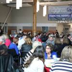 Hundreds of people attend the Northshore Schools Foundation&rsquo;s All in for Kids luncheon at the new North Creek High School. CATHERINE KRUMMEY / Bothell Reporter