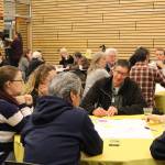 Locals participate in a &ldquo;For the Love of Kenmore&rdquo; event at Kenmore City Hall. CATHERINE KRUMMEY / Kenmore Reporter