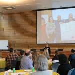 Sara Solum Hayashi talks about some of the initiatives inspired by the first &ldquo;For the Love of Kenmore&rdquo; event two years ago. CATHERINE KRUMMEY / Kenmore Reporter