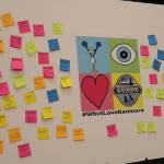 A board shows workshop attendees&rsquo; reasons why they love Kenmore. CATHERINE KRUMMEY / Kenmore Reporter