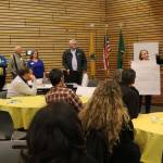 Attendees present ideas for improving the city&rsquo;s psychic centers during a &ldquo;For the Love of Kenmore&rdquo; event at Kenmore City Hall. CATHERINE KRUMMEY / Kenmore Reporter