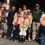 Local boy scout troop delivers over 7,500 pounds of food for food bank