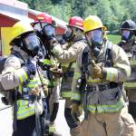 WANIC Fire & EMS students pose for a photo during a training session. Courtesy photo