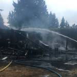 The fire appears to have started in the laundry room. Snohomish County Fire District 1/courtesy photo