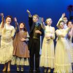 Ryan Armstrong (center) during a performance from his earlier days in theater. Courtesy of Ryan Armstrong