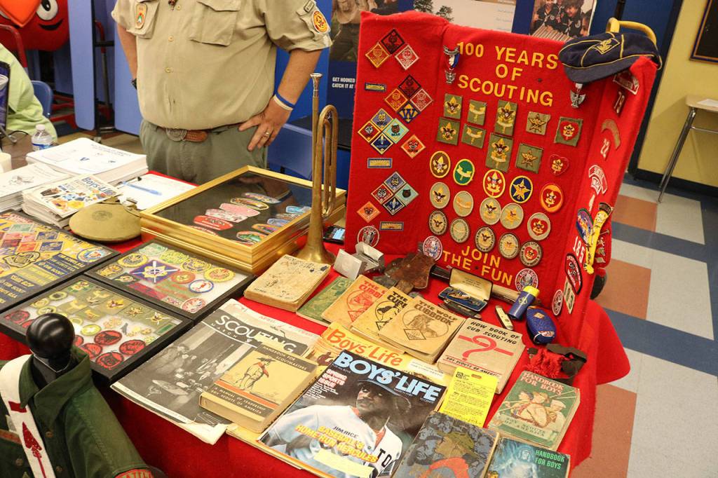 Boy Scouts of America showcased 100 years of scouting history Aug. 16. Megan Campbell, Bothell/Kenmore Reporter