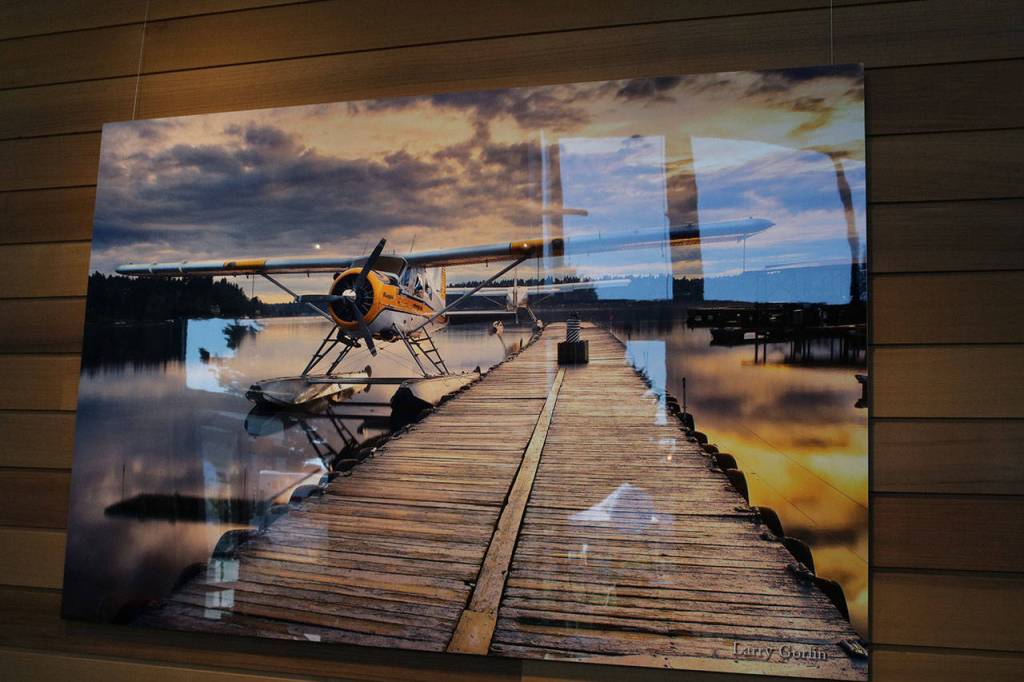 The Hangar features various art along the walls. Megan Campbell, Bothell/Kenmore Reporter