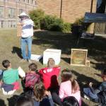 Woodmoor students got to learn about honey bees during Outdoor Education Day with PACE on Sept. 22. Megan Campbell, Bothell/Kenmore Reporter