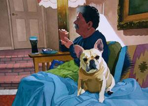 First place prize winner from 2016 Waterworks Exhibition, R. Mike Nichols, &ldquo;Family Foto 2.&rdquo; Courtesy photo