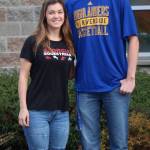 Bothell High equestrian Kaitlin Dierks and basketball player Jake Medjo have notched scholarships to play at the University of Georgia and University of California Riverside, respectively. They signed their national letters of intent on Nov. 8. Dierks is Bothells first equestrian to receive such a scholarship. The NCAA Division I Georgia program is currently ranked No. 1 in the country. Medjos Highlanders play in the NCAA Division I Big West Conference. He was a 4A KingCo first-team selection last year. Courtesy photo
