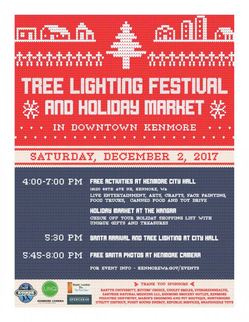 Kenmore Tree Lighting Festival commences the holiday season