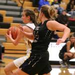 Inglemoors Jenna Troy drives to the hoop. Andy Nystrom, Bothell-Kenmore Reporter