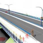A conceptual rendering of what the West Sammamish Bridge may look like after the constructions estimated completion in 2022. <em>Courtesy of the City of Kenmore</em>