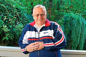 Perry Dolan, local author and the former head coach of the Inglemoor High School girls swim team. Courtesy of Perry Dolan